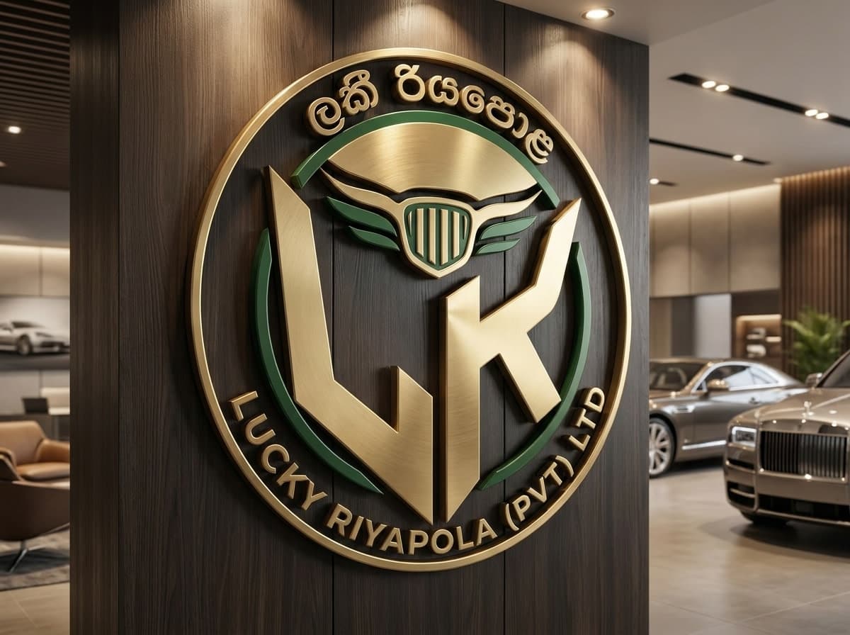 Lucky Rriyapola LOGO — Logo Design