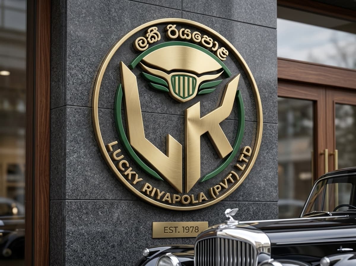 Lucky Rriyapola LOGO — Logo Design