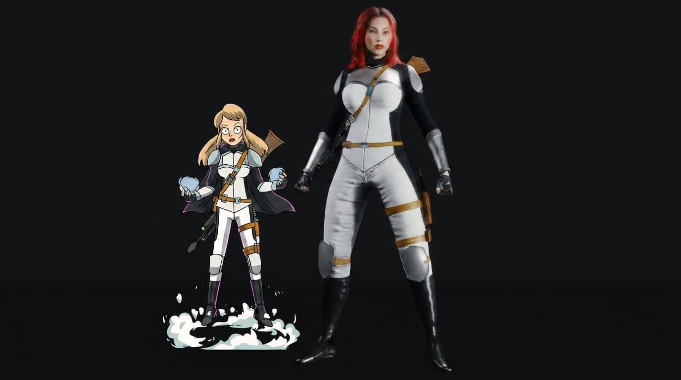 3D Character Design